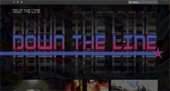 Desktop Screenshot of downthelinezine.com