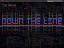 Tablet Screenshot of downthelinezine.com